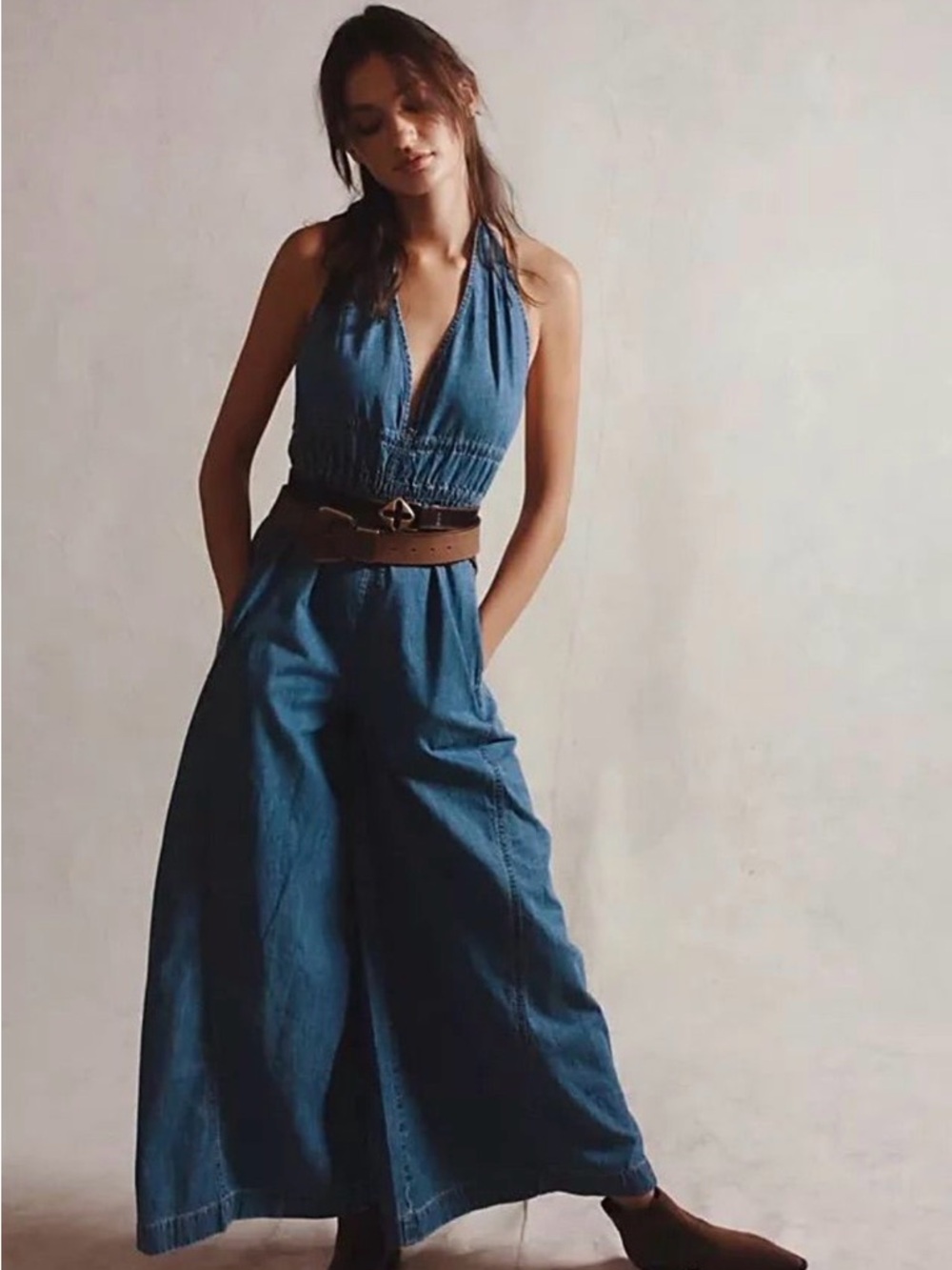 NWOT Free People We The Free Sunrays One-Piece in Constellation Size XL - Picture 2 of 6